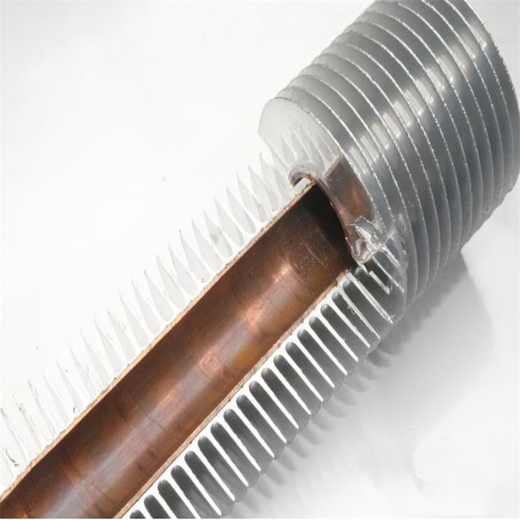 Espiral Interna De Tubo Con Aletas De Acero