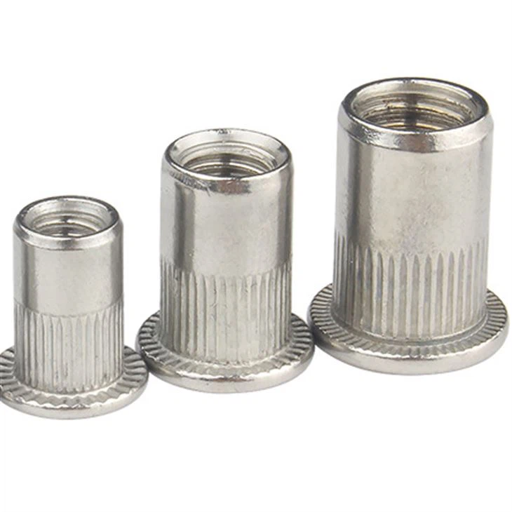 Tuercas Remachables Con Moleteado